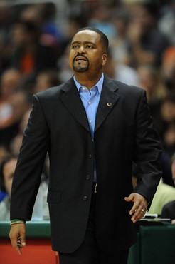University of Miami Hurricanes head coach, Frank Haith, and the Canes played host to the Duke Blue Devils at the BankUnited Center on February 13,...