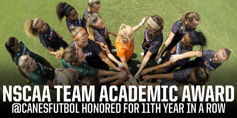 @CanesFutbol a 2014-15 NSCAA Academic Team