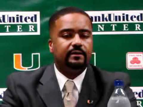 11/19/10 Coach Haith, Reggie Johnson, Rion Brown