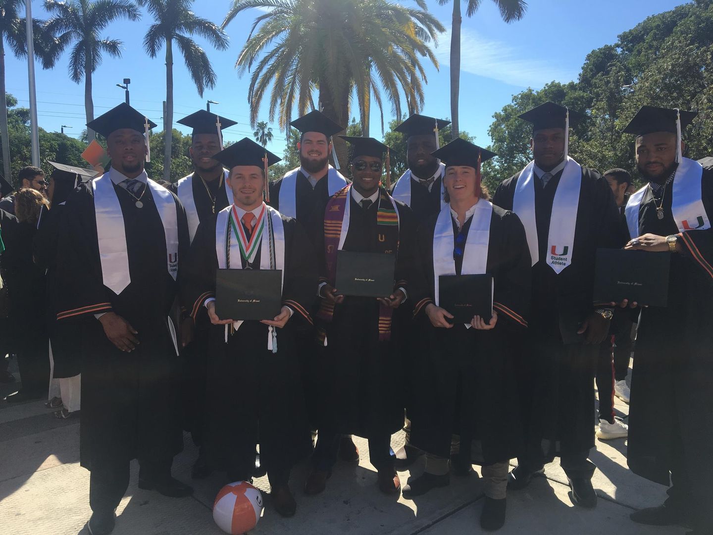 Eighteen Student-Athletes Graduate from Miami