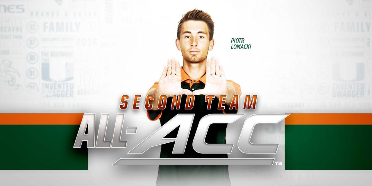 Lomacki Named Second Team All-ACC