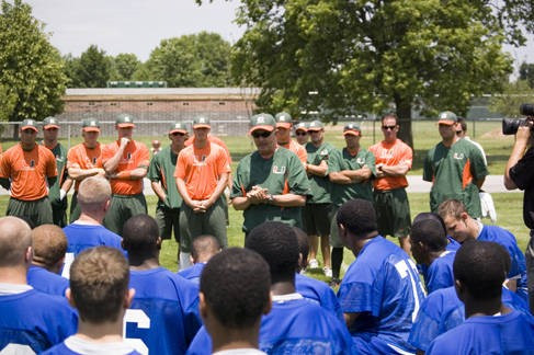 2008 Miami Hurricanes Baseball Team at the College World Series