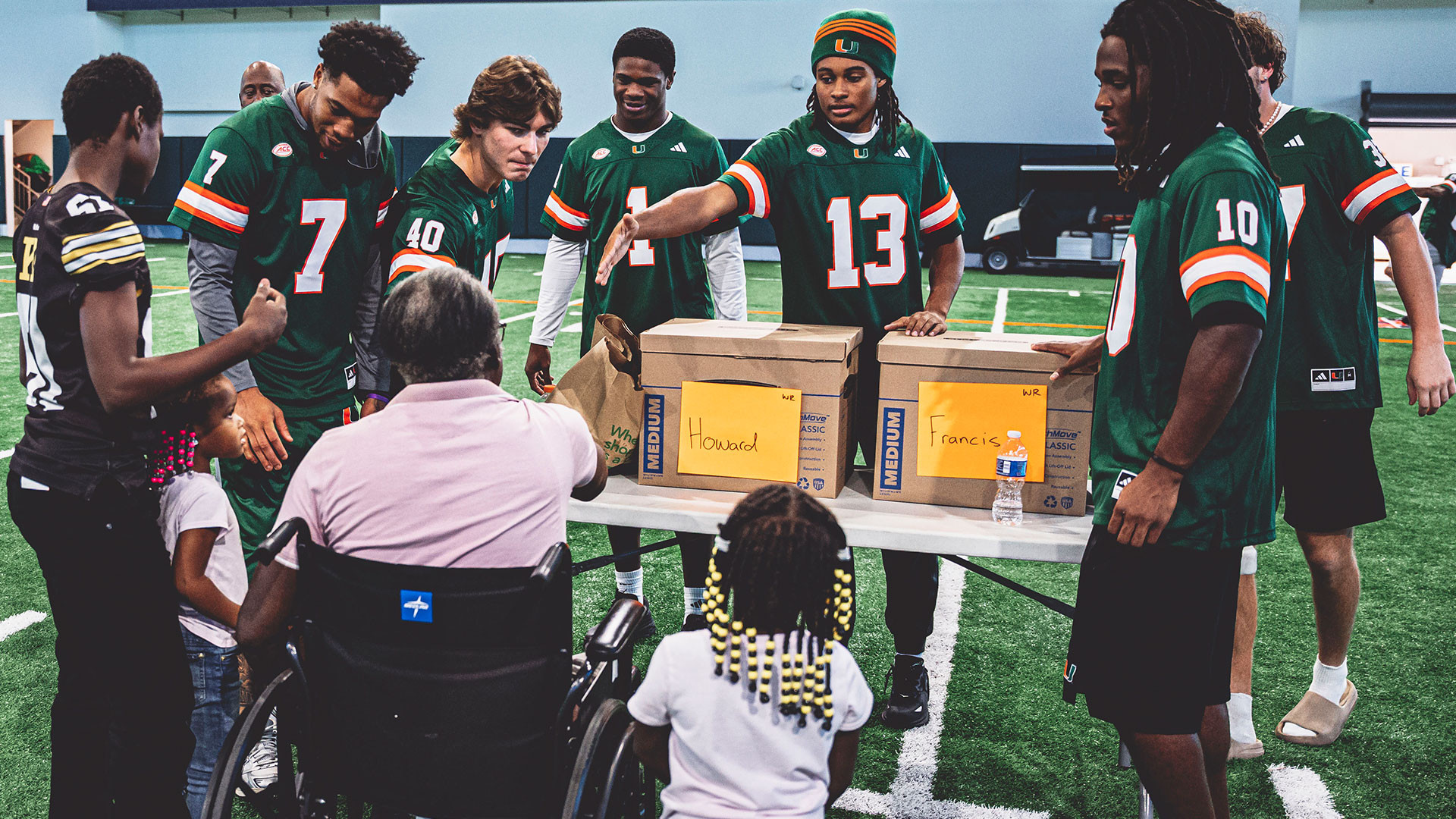 Photo Gallery: Canes Day of Giving