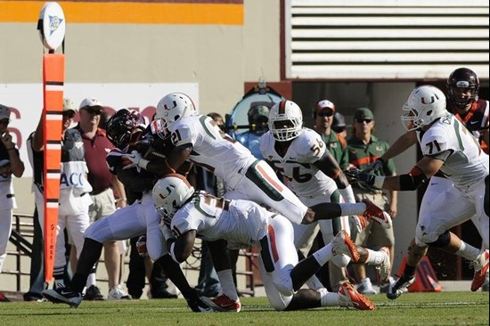 2011 Miami Hurricanes Football @ Virginia Tech