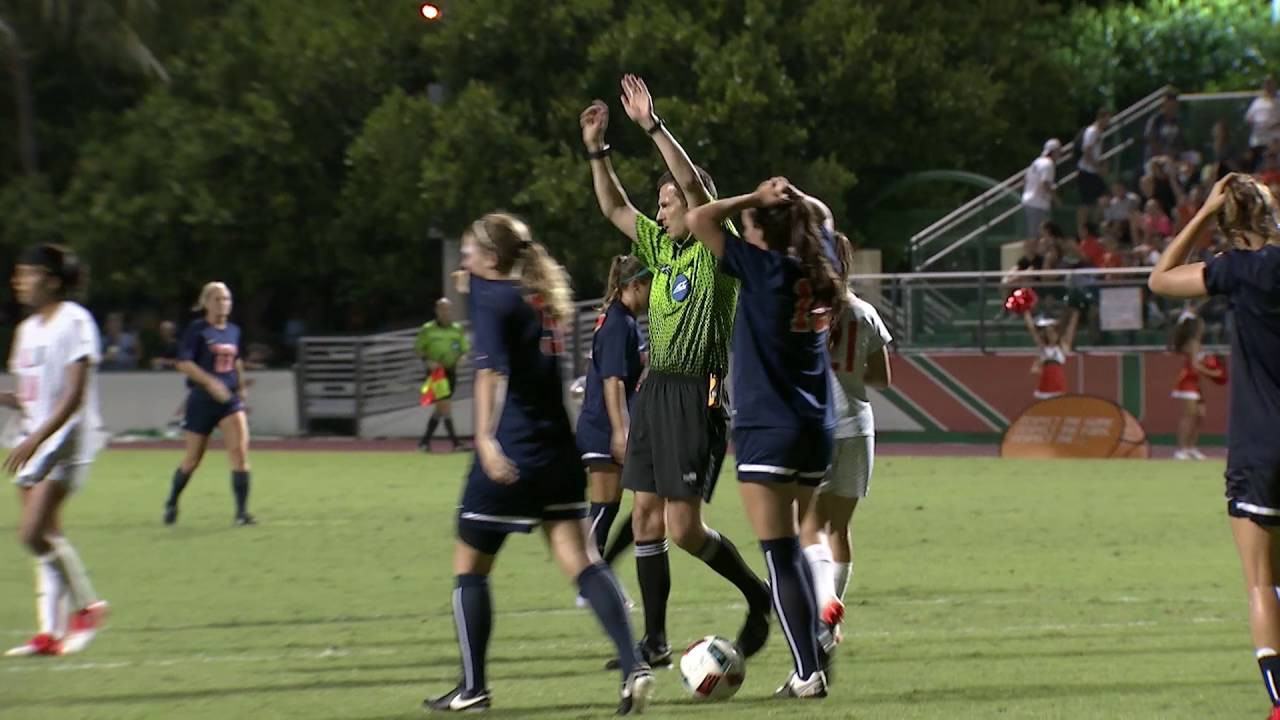 Miami Soccer | vs. Virginia | 9.22.16