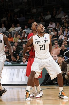 2012 Miami Hurricanes Men's Basketball vs Rutgers