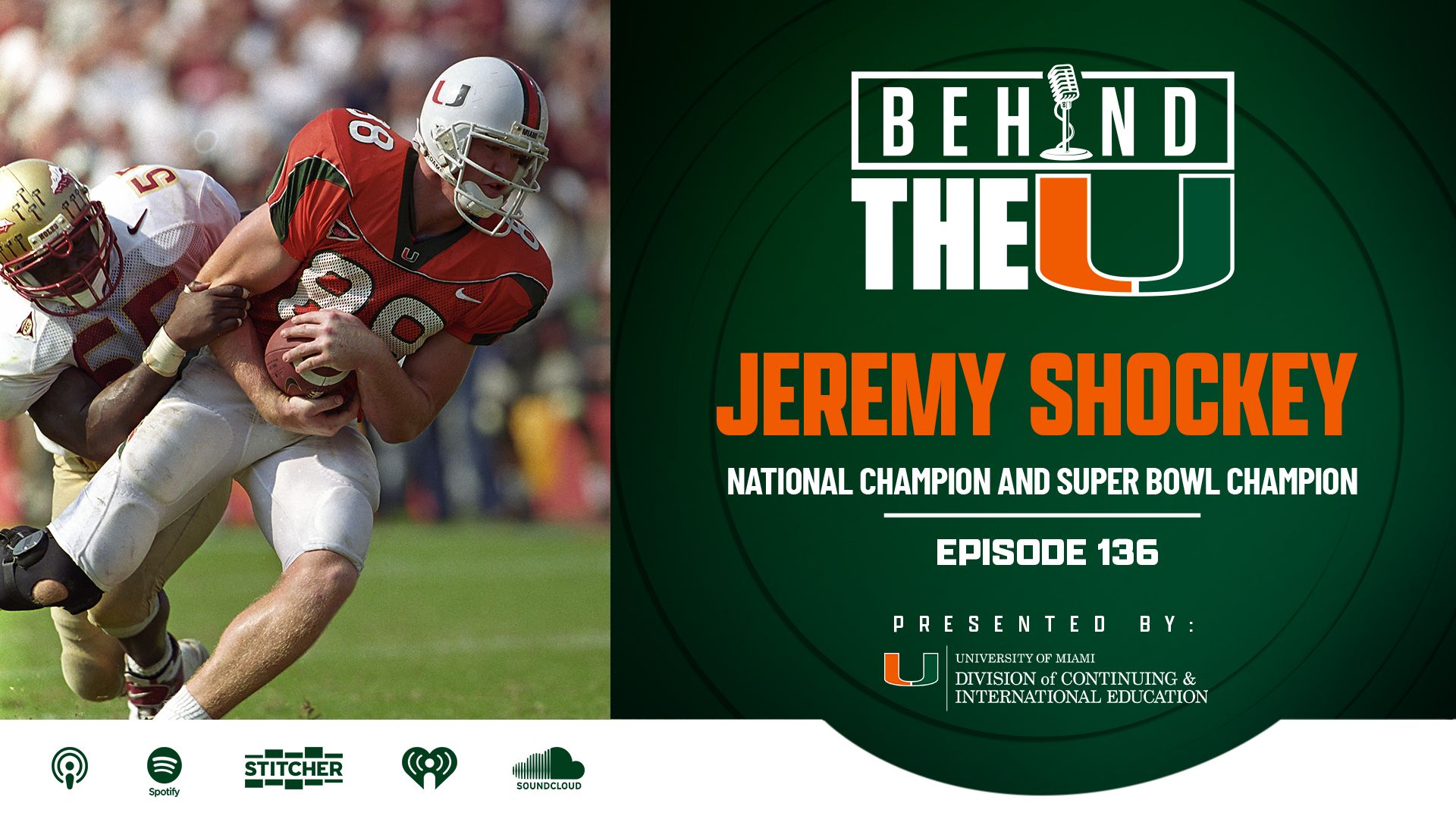 Behind the U Podcast: Jeremy Shockey