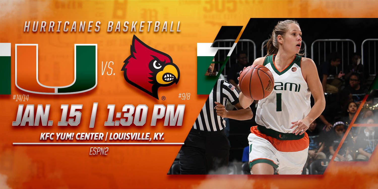 @CanesWBB Travels to Take on No. 9/8 Louisville
