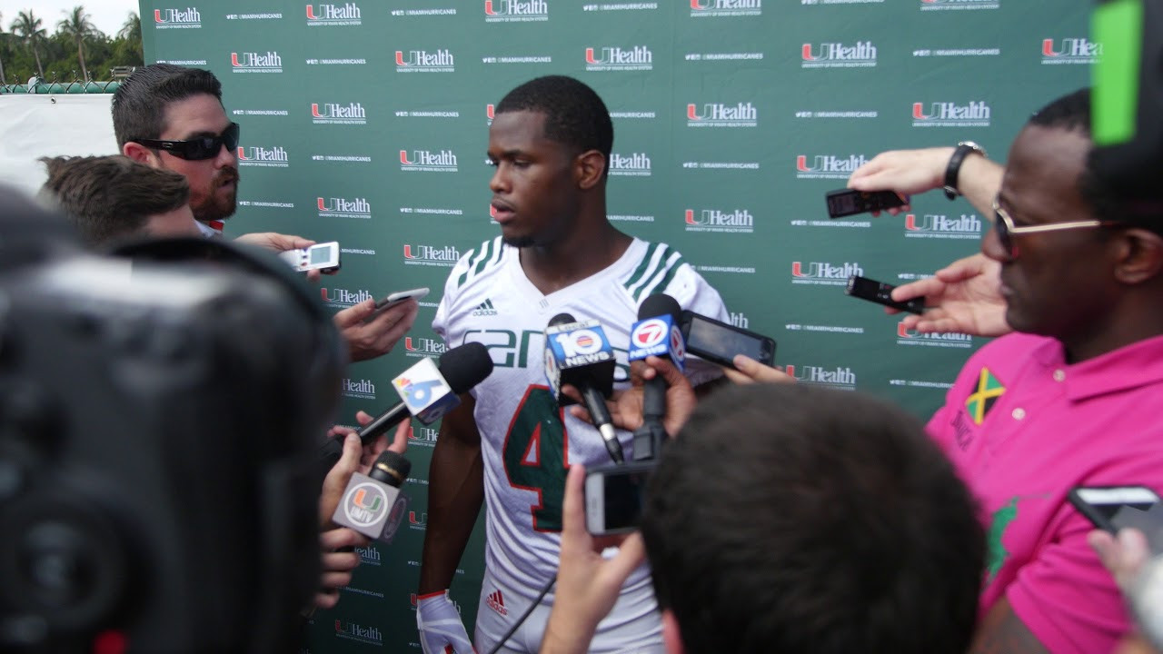 Jaquan Johnson | Post Practice Interview | 3.20.18