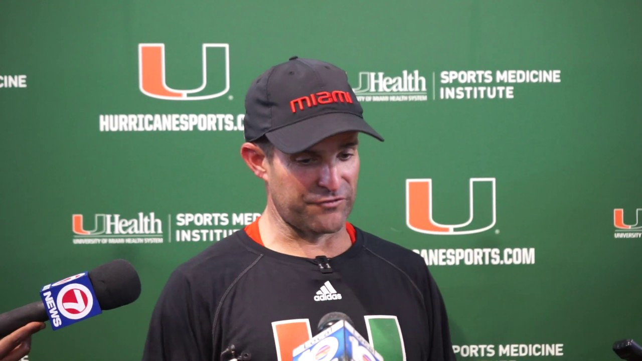 Manny Diaz | Post Practice Media | 7.29.19