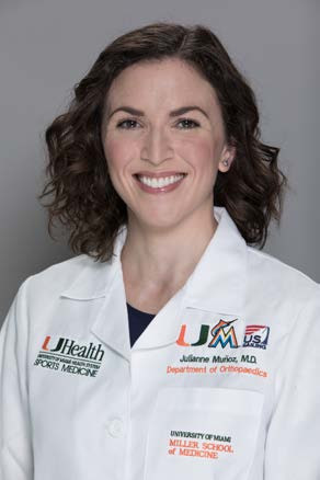 Dr. Julianne Muñoz -  - University of Miami Athletics