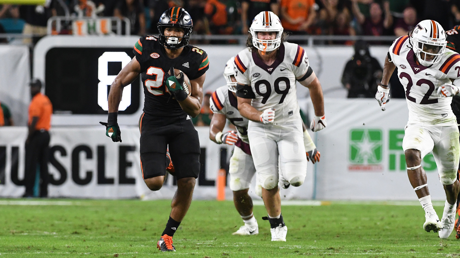 Canes Ready to Battle at Rival Virginia Tech