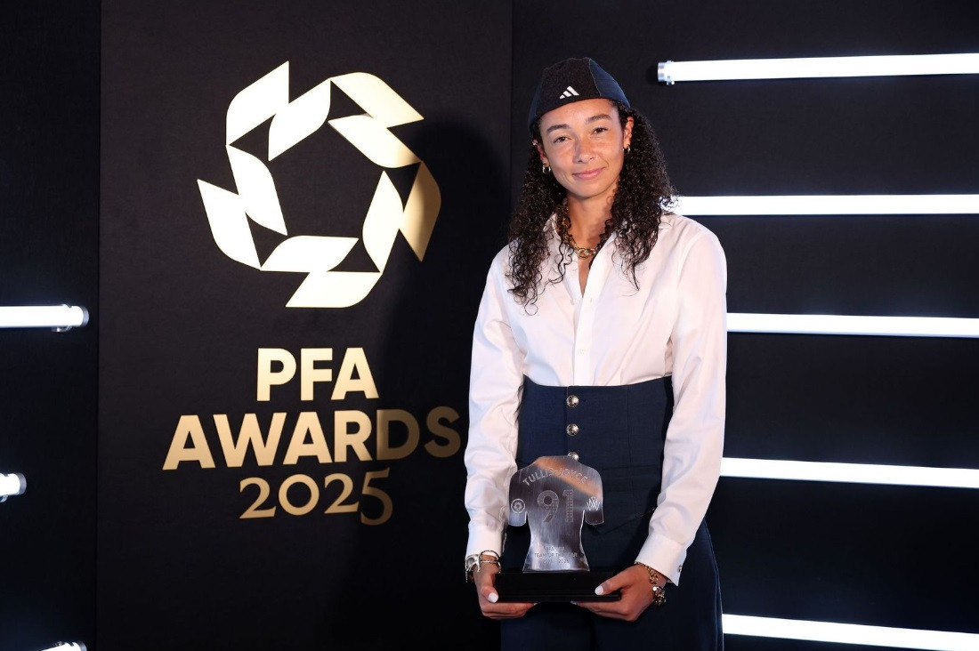 Tullis-Joyce Named to 2025 PFA WSL Team of the Year