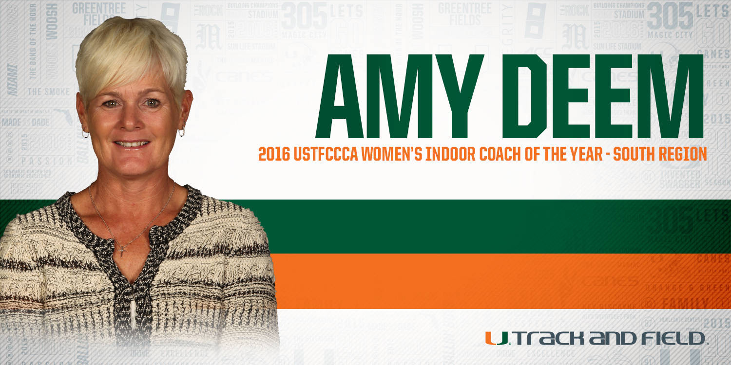 Amy Deem Named Regional Coach of the Year