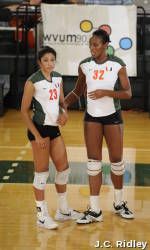 Miami Handles Middle Tennessee State in Volleyball, 3-1