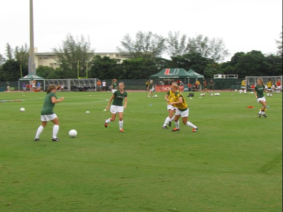 Soccer vs. No. 8 Florida (08/19/11)