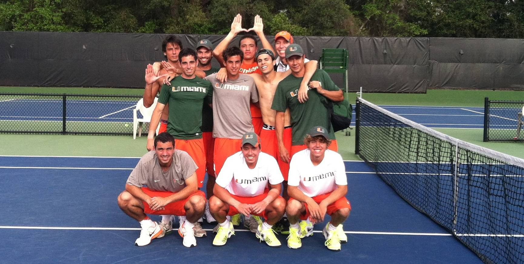 Connect with @CanesMensTennis