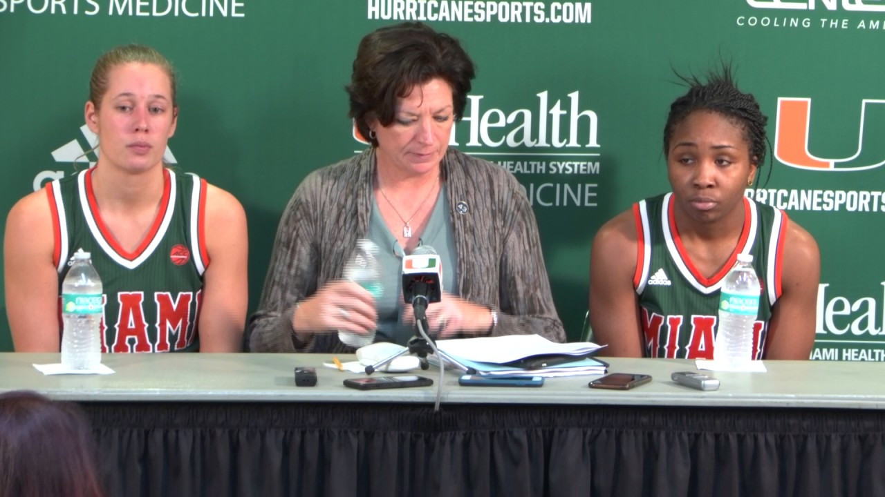 Katie Meier, Laura Cornelius and Jessica Thomas | Post Game Presser | 1.29.17