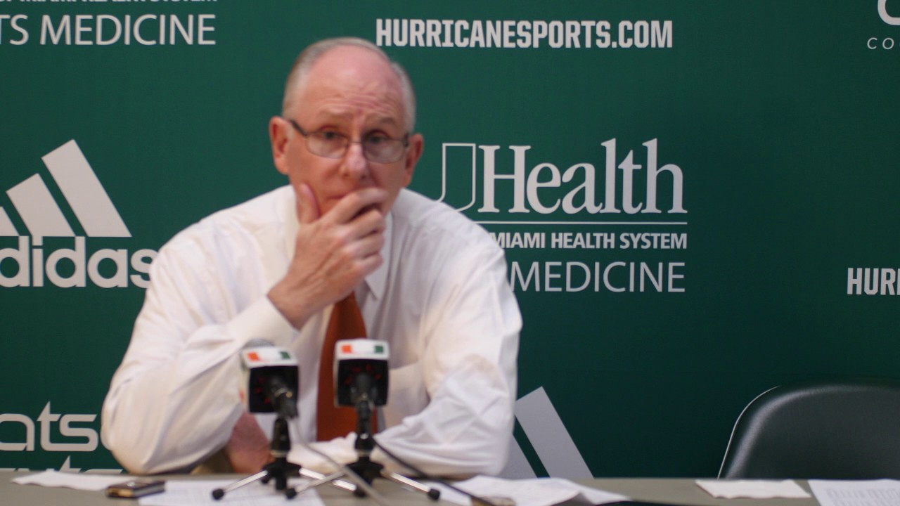 Jim Larrañaga | Western Carolina Post Game Presser | 11.11.16