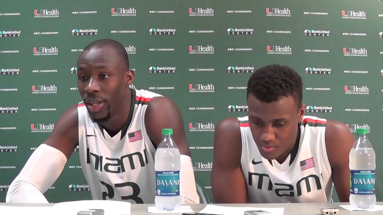 Jekiri and Burnett Talk Postgame Versus College of Charleston (Dec. 30)