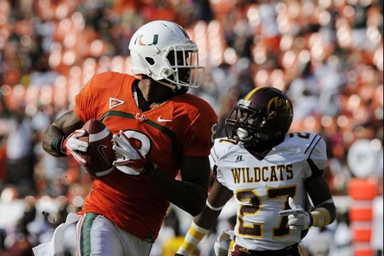 Tommy Streeter on a Touchdown

2011 Miami Hurricanes Football vs Bethune-Cookman