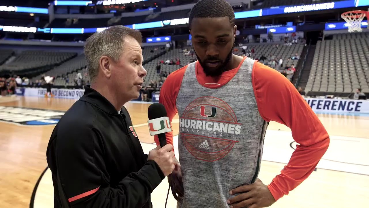 Canes Hoops | Lonnie Walker IV & Ja'Quan Newton at the NCAA Tournament | 3.14.18