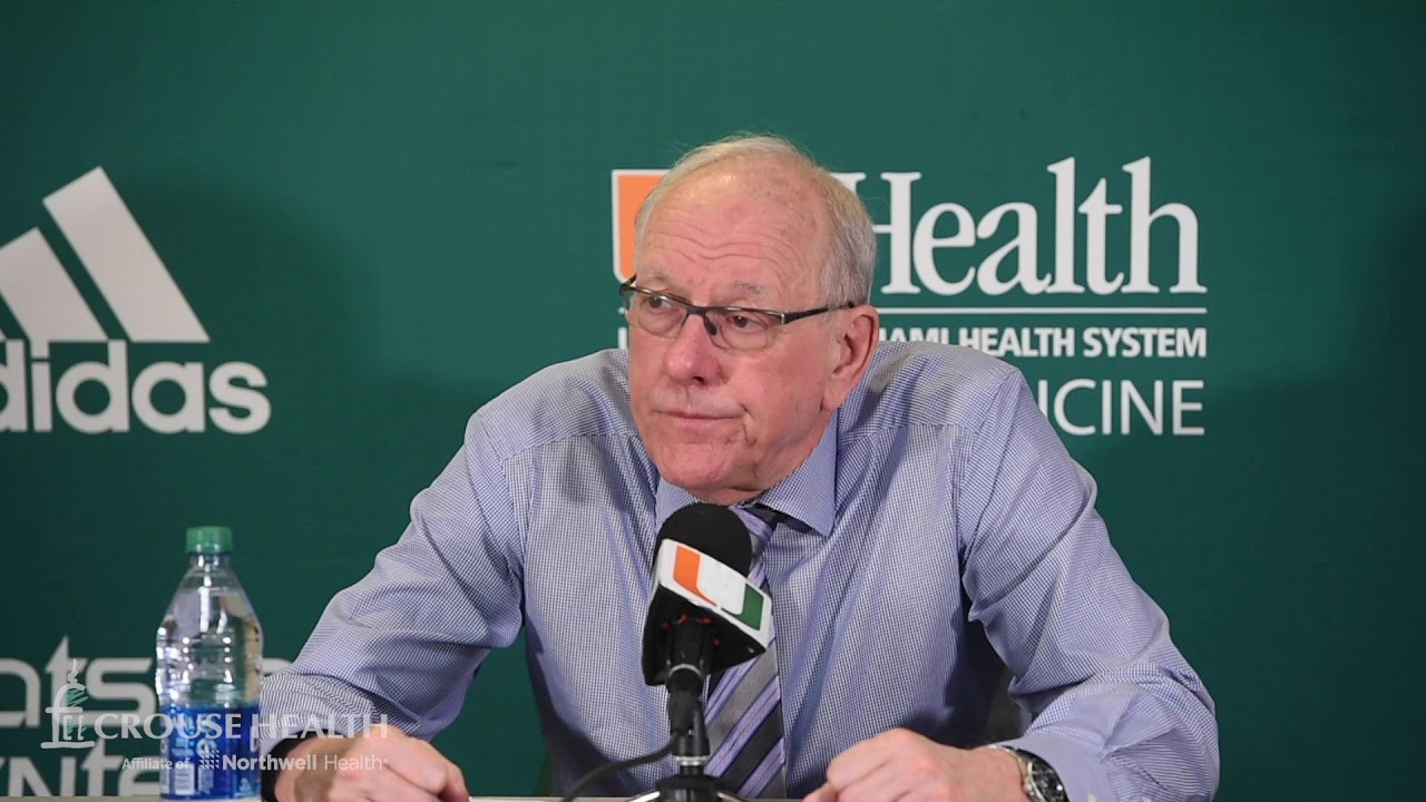 Jim Larrañaga | Postgame Presser vs Syracuse | 3.07.20