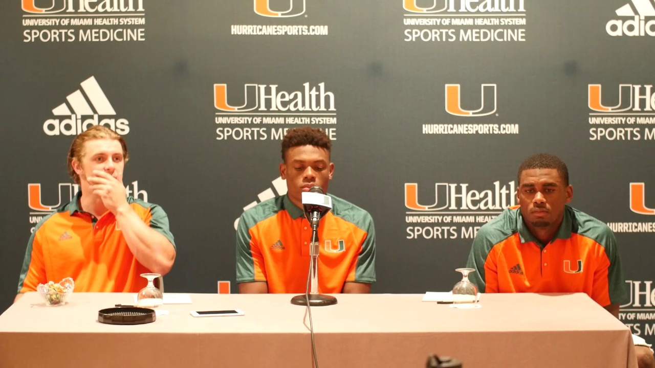 Braxton Berrios, Ahmmon Richards, Stacy Coley | Post Practice Presser | 12.25.16