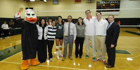 Volleyball Senior Day - Nrithya Sundararaman