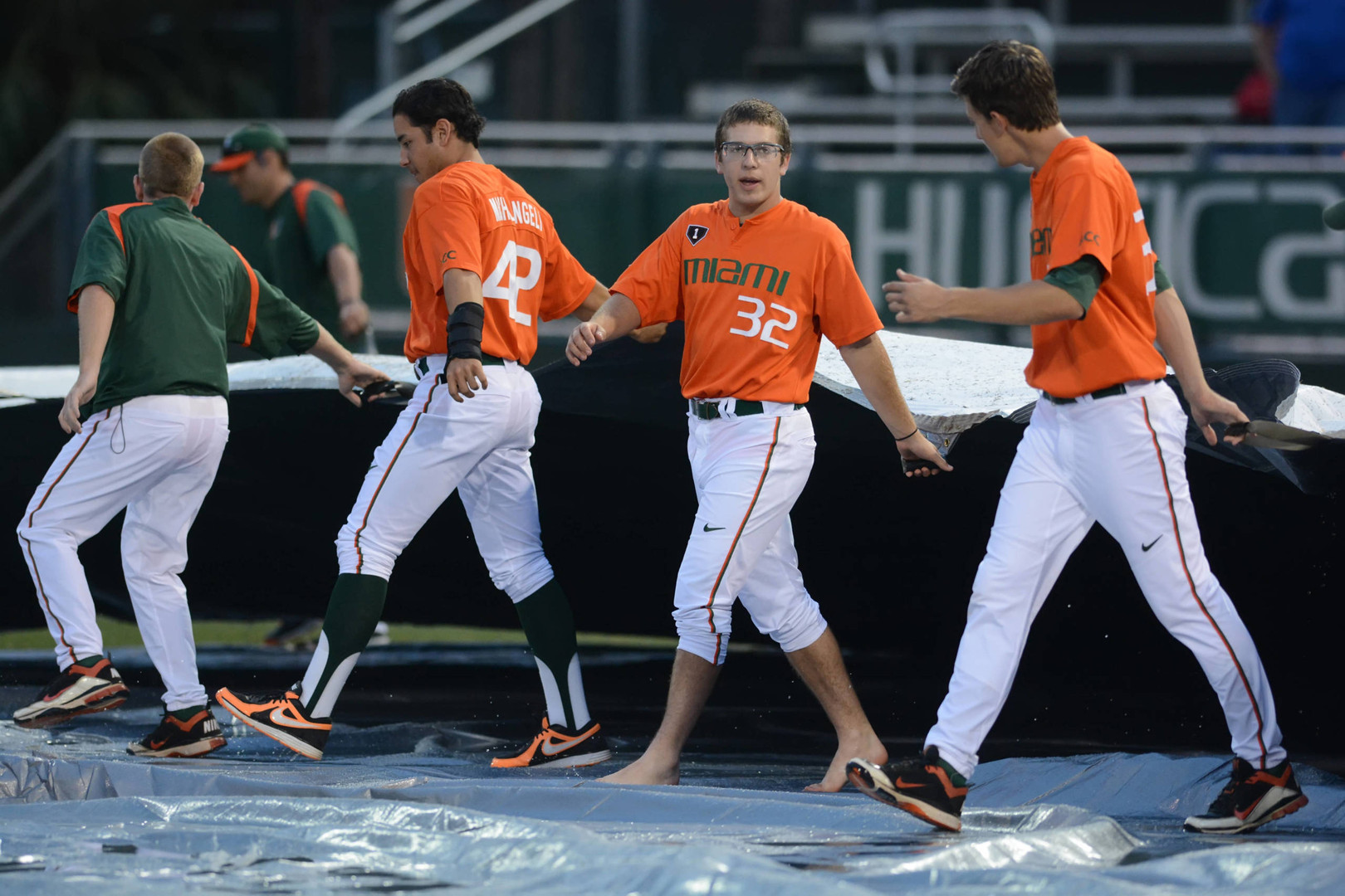 Game One Suspended Until Saturday Due to Rain