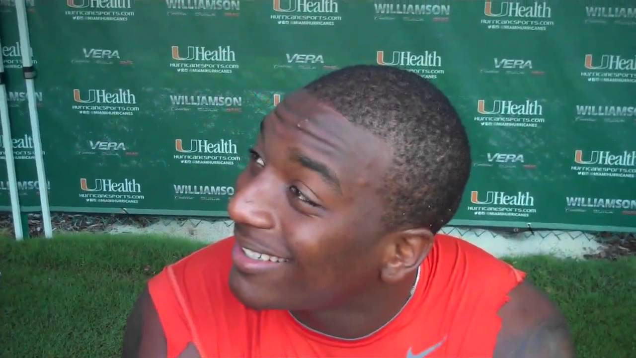 Duke Johnson #CanesCamp - Aug. 7 2013