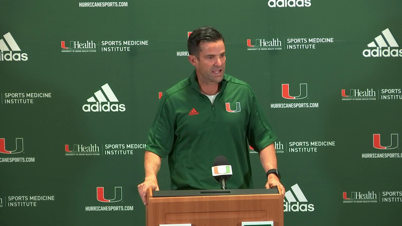 Manny Diaz | Press Conference | 10.21.19