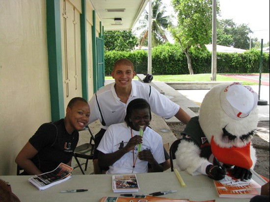 Christine Williamson, Charmaine Clark and Jimmy Graham at 