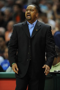 University of Miami Hurricanes head coach, Frank Haith, and the Canes played host to the Duke Blue Devils at the BankUnited Center on February 13,...