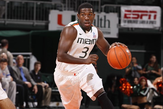 2012 Miami Hurricanes Men's Basketball vs Memphis