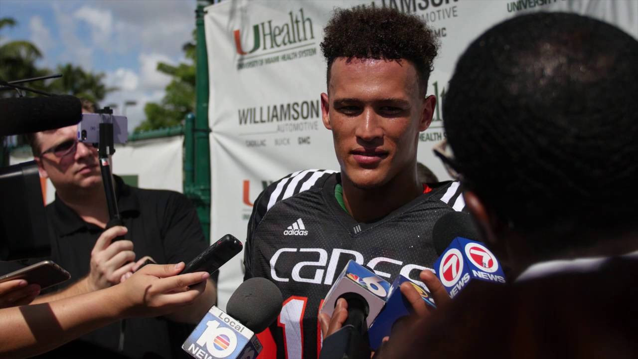 Brad Kaaya | Post Practice | 10.4.16