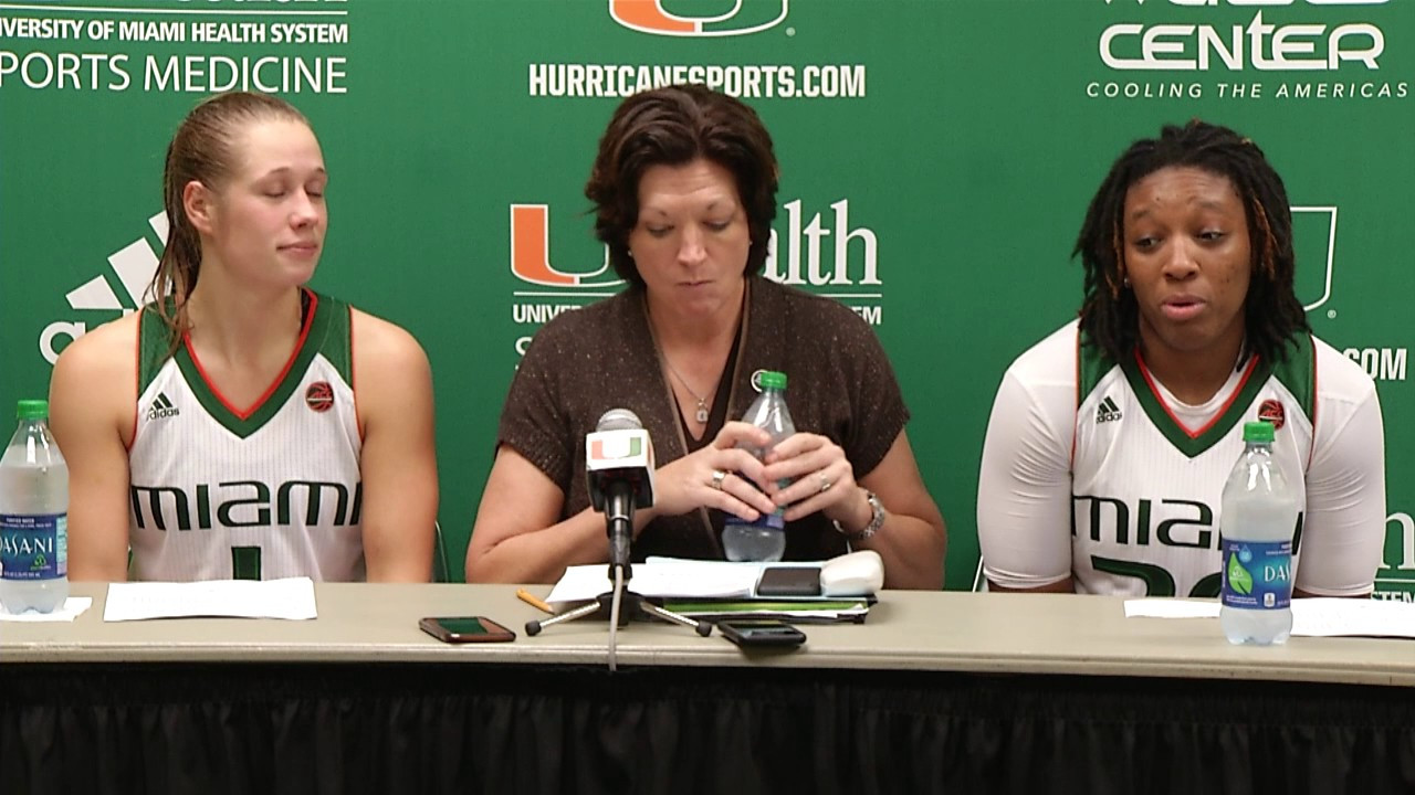 Katie Meier, Laura Cornelius and Keyona Hayes | vs. Texas Tech | 11.27.16