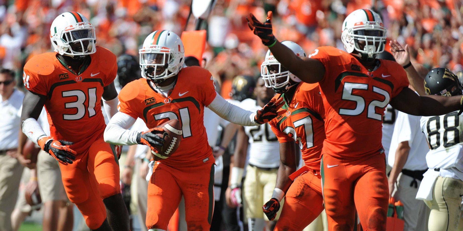 Homecoming: No. 11 Hurricanes Host Hokies