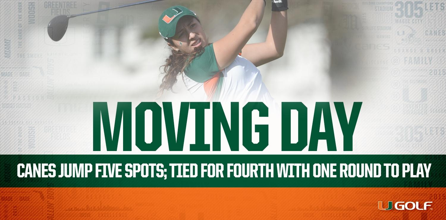 Miami Golf Charges Into the Top Five at Hurricane Invitational