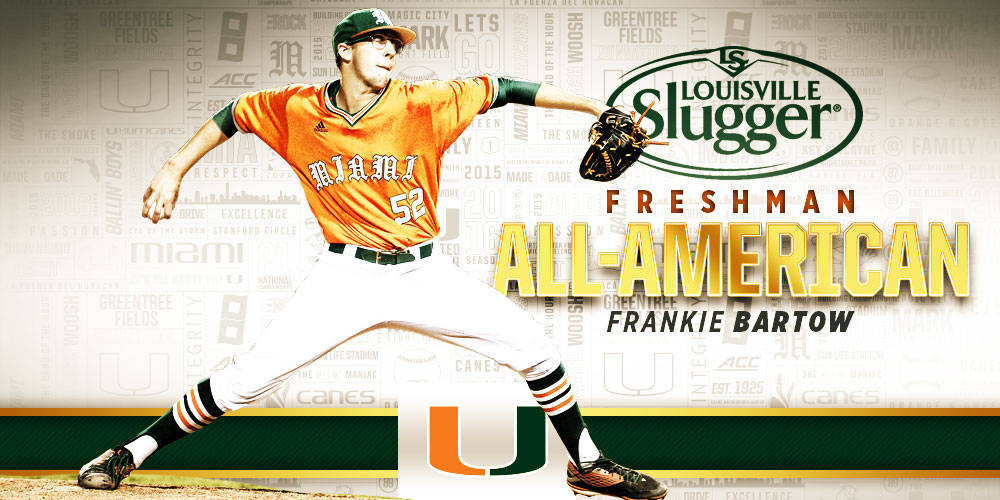 Bartow Earns Freshman All-America Recognition