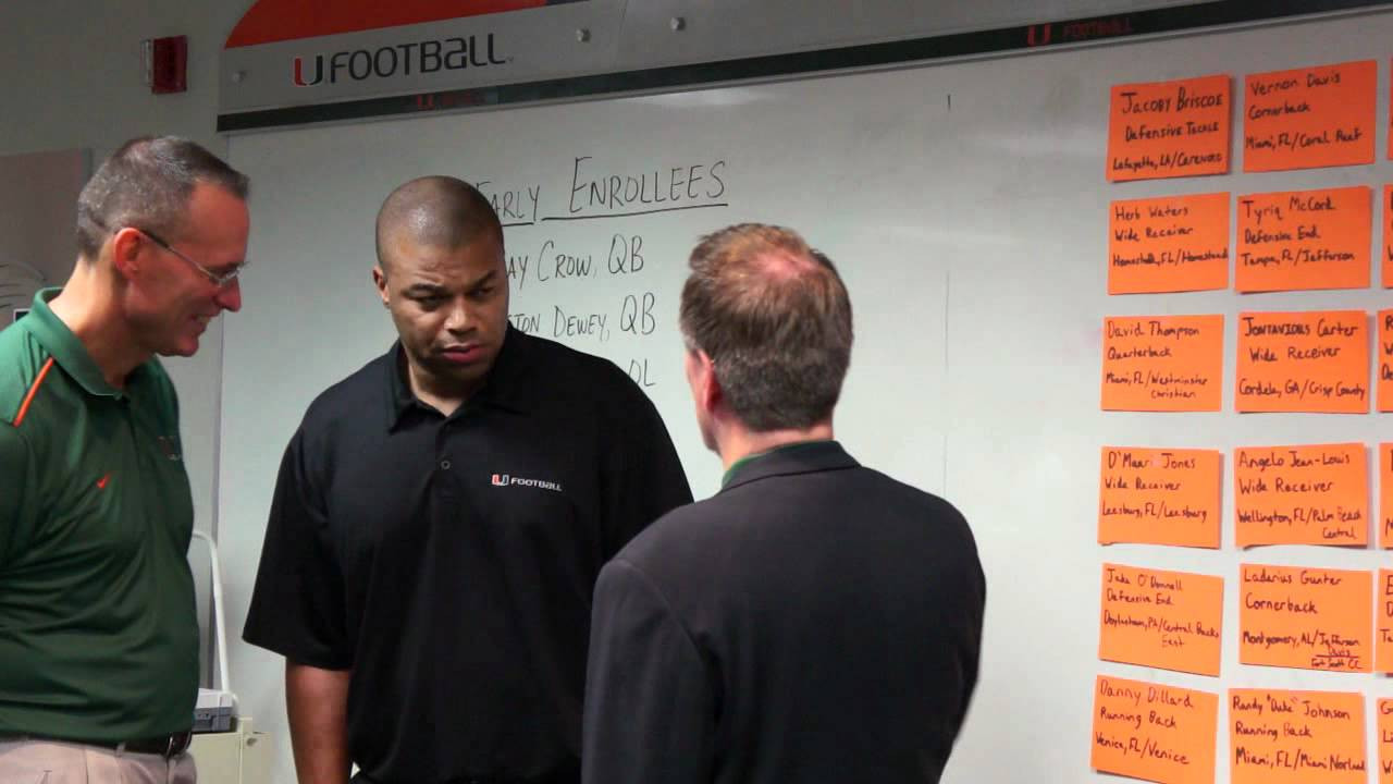 DJB and Joe Z with Michael Barrow on Signing Day