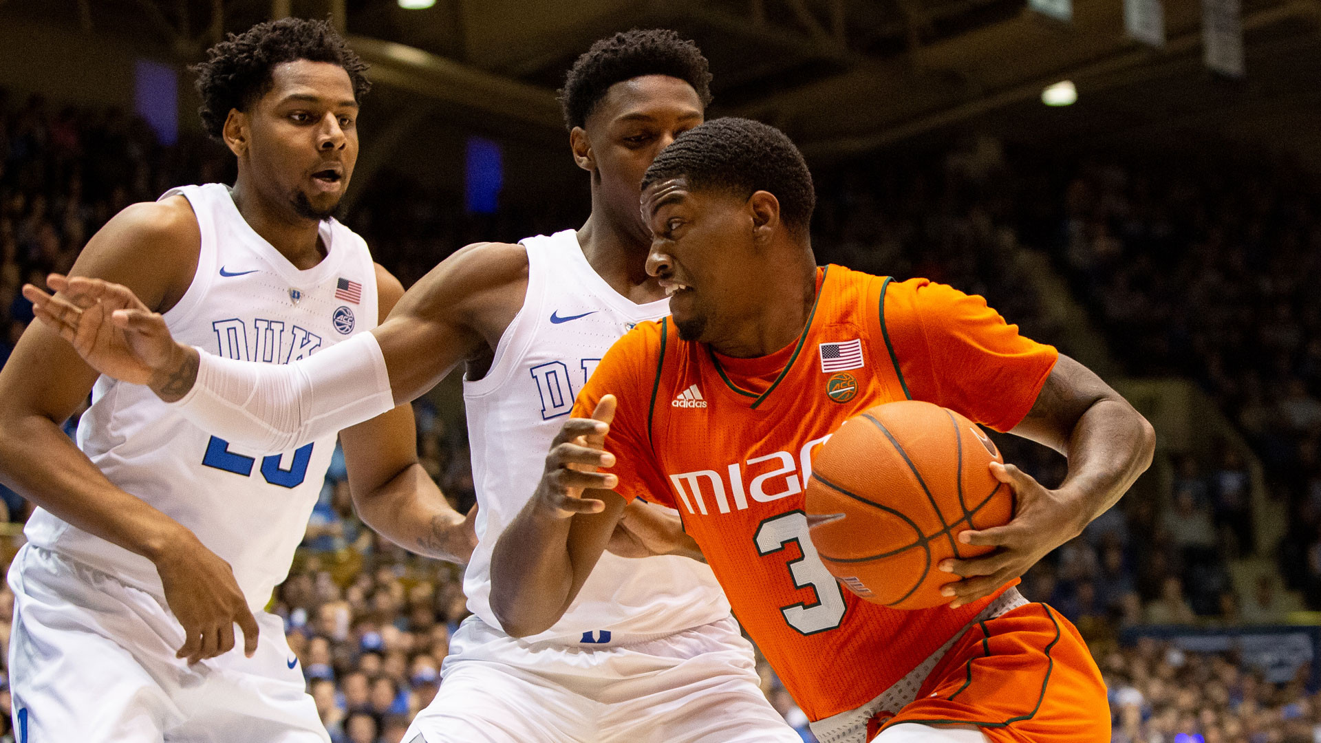 Canes Fall at No. 3 Duke