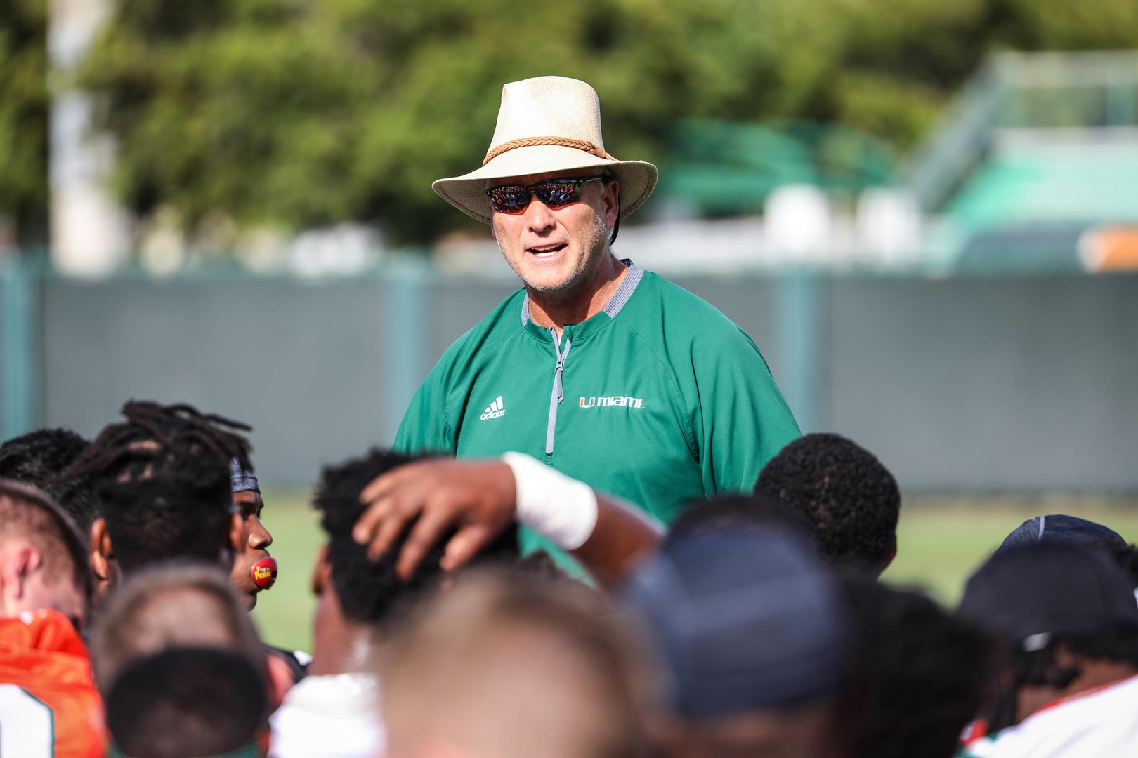 Greentree Buzzes as Canes Open Fall Camp