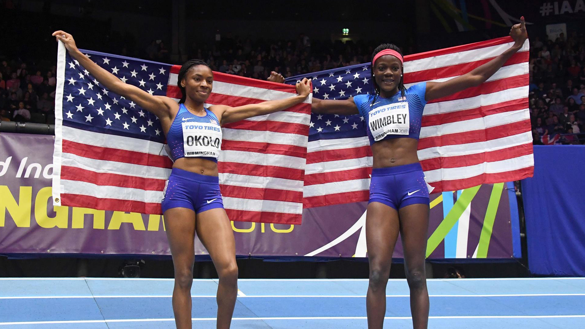 Shakima Wimbley Wins Silver Medal at IAAF World Championships Shakima Wimbley Wins Silver Medal at IAAF World Championships