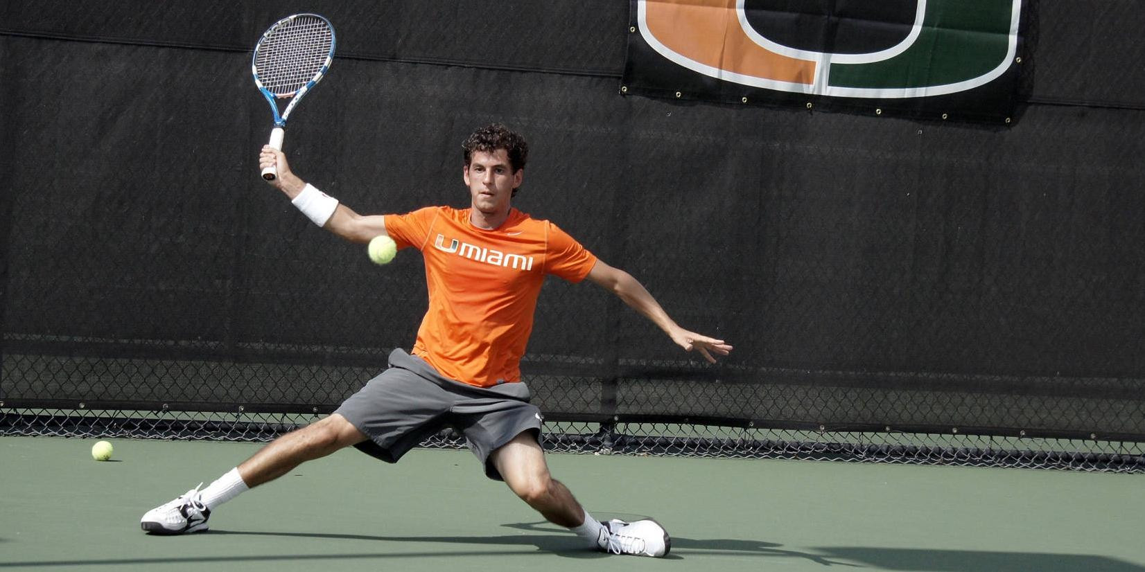 MTennis Rolls Past New Mexico, 5-2