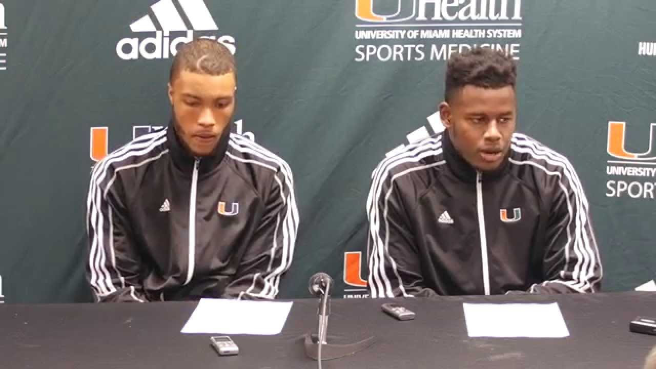 Lawrence Cager & Chris Herndon | Post Game Presser North Carolina | 11.14.15