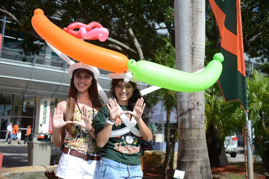 Tailgating at SunLife Stadium before a game against the University of South Florida Bulls at Sun Life Stadium on November 17, 2012.  Photo by Steven...