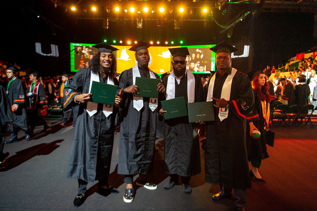 23 Student-Athletes Earn Degrees from Miami