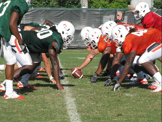 Hurricanes Football Practice (17) - 08/19/11