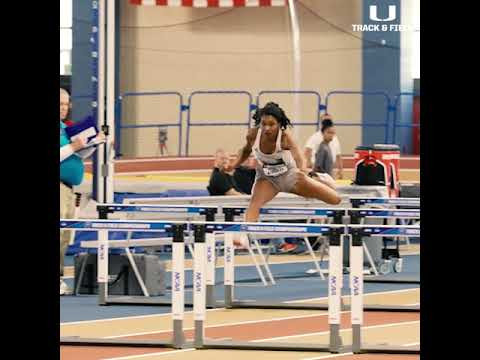 Michelle Atherley Wins 60m Hurdles in Pentathlon at NCAAs